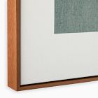 TF Brown &amp; Green Wash Wall Art