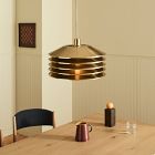 Marcus Samuelsson Layered Brass Pendant (18")