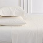 Organic Washed Cotton Percale Sheet Set
