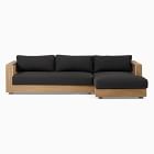 Telluride Outdoor 2-Piece Chaise Sectional (115")