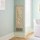 Daisy Woven Height Chart Wall Hanging