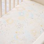 Stars &amp; Moon Crib Fitted Sheet