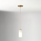 Weston Fluted Glass Pendant (5")