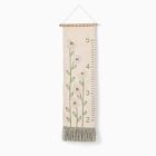 Daisy Woven Height Chart Wall Hanging