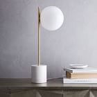 Sphere &amp; Stem Table Lamp (22")