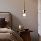 Weston Fluted Glass Pendant (5")