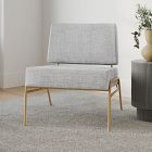 Wire Frame Slipper Chair