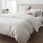 Open Box: European Flax Linen Pom Pom Duvet Cover &amp; Shams