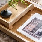 Pedestal Wood Trays