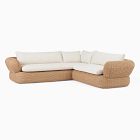 Toluca Outdoor 2-Piece L-Shaped Sectional (102")