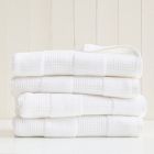 Waffle Checkered Towel Set