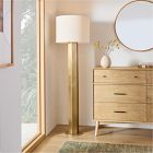 Culver Metal Floor Lamp (64") - Antique Brass