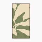 Green &amp; White Flower Wall Art