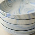 Marble Swirl Pasta Bowl Sets