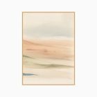 Neutral Watercolor Landscape Wall Art