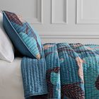 Poppy Floral Stitch Quilt &amp; Shams