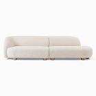 Laurent 2-Piece Bumper Sofa (122.5")