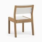 Portside Wood Outdoor Extendable Dining Table (76.5"&ndash;106") &amp; Stacking Chairs Set