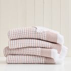 Two-Tone Waffle Towel Set
