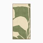 Green &amp; White Flower Wall Art