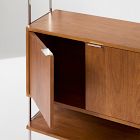 Ozzy Modular Wall Desk w/ Shelf Units (62")