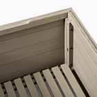 Volume Outdoor Square Storage Side Table (26")