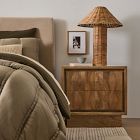 Carved Pattern Nightstand (26")