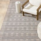 Dashed Stripe Outdoor Performance Rug