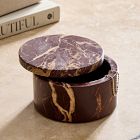 Red Marble Decorative Box