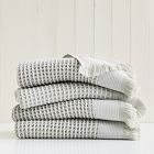 Two-Tone Waffle Towel Set