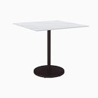 Orbit Restaurant Square Dining Table - Porcelain