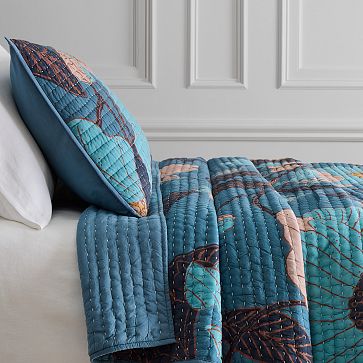 Poppy Floral Stitch Quilt