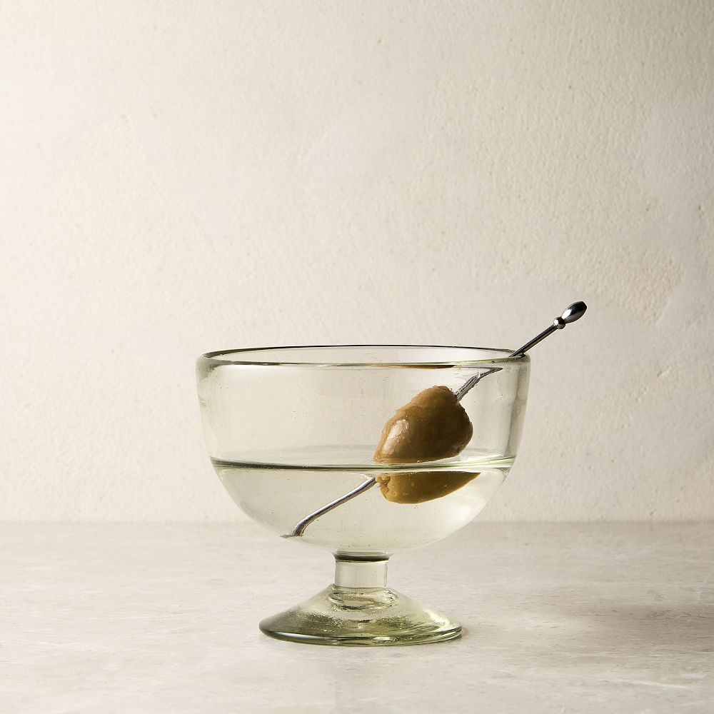 Recycled Coupe Glass Sets - Coupe, Non Luster, Set of 4