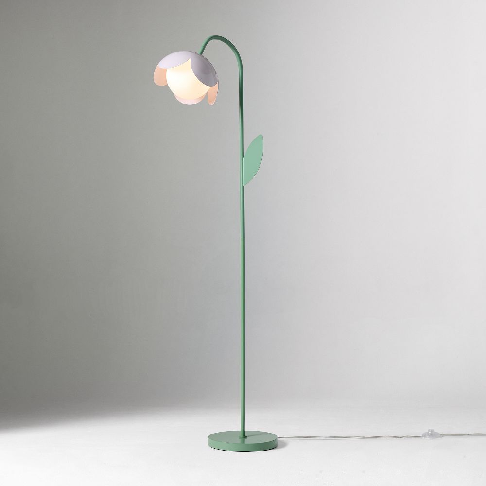 Flower Floor Lamp (57") - Soft Iris