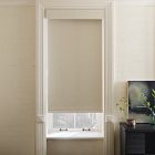 Open Box: Natural Basketweave Blackout Cordless Shade, Cream, 66Lx23W