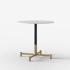 Branch Restaurant Round Dining Table - Porcelain
