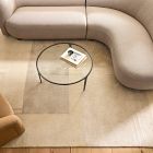 Colorblock Shine Wool Rug