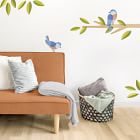 Mej Mej Eastern Bluebird Peel &amp; Stick Wall Decals