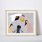 Melissa Koby Framed Print - Supporting Friends