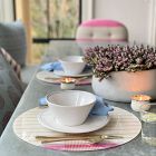 Proper Table Rose Hand-Loomed Placemat