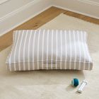 Sunbrella® Indoor/Outdoor Flat Striped Pet Bed