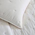 Washed Cotton Percale Quilt &amp; Shams