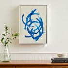 Blue Flashes Wall Art