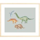 Dinosaurs Framed Wall Art by Lana's Shop