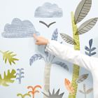 Mej Mej Dino Landscape Peel &amp; Stick Wall Decals