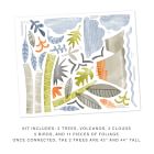 Mej Mej Dino Landscape Peel &amp; Stick Wall Decals