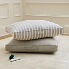 Sunbrella® Indoor/Outdoor Flat Striped Pet Bed