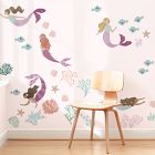 West Elm x Mej Mej Mermaid Peel &amp; Stick Wall Decals