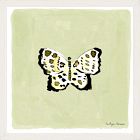 Butterfly in Green Framed Wall Art by Evelyn Henson