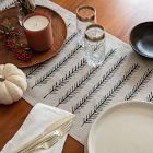Little Korboose Black Feather Table Runner